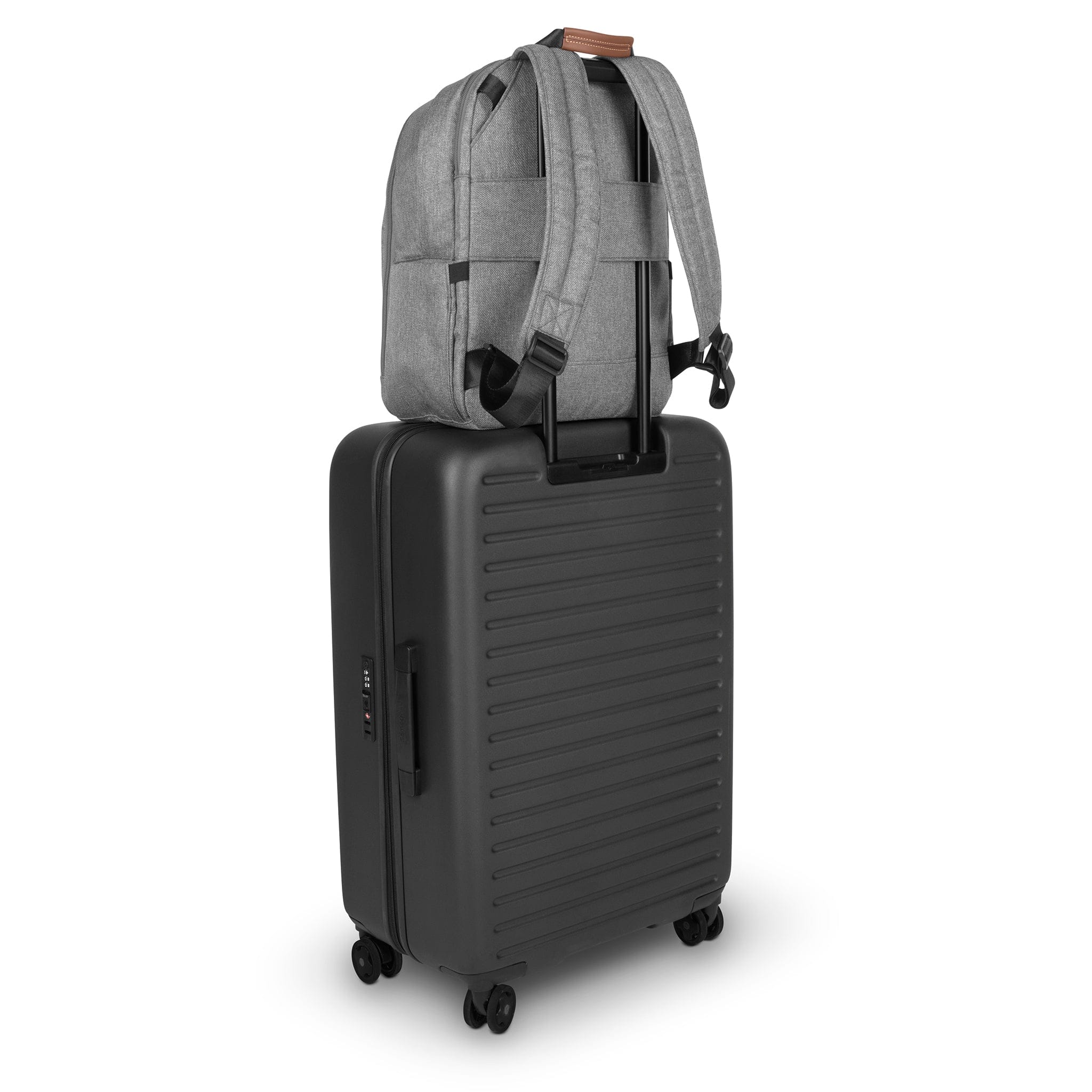 UPPAbaby Changing Backpack - Jake (Charcoal / Black Leather) - Image 6