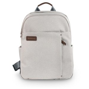 UPPAbaby Changing Backpack - Savannah (Pearl Gray Jacquard / Chestnut Leather)