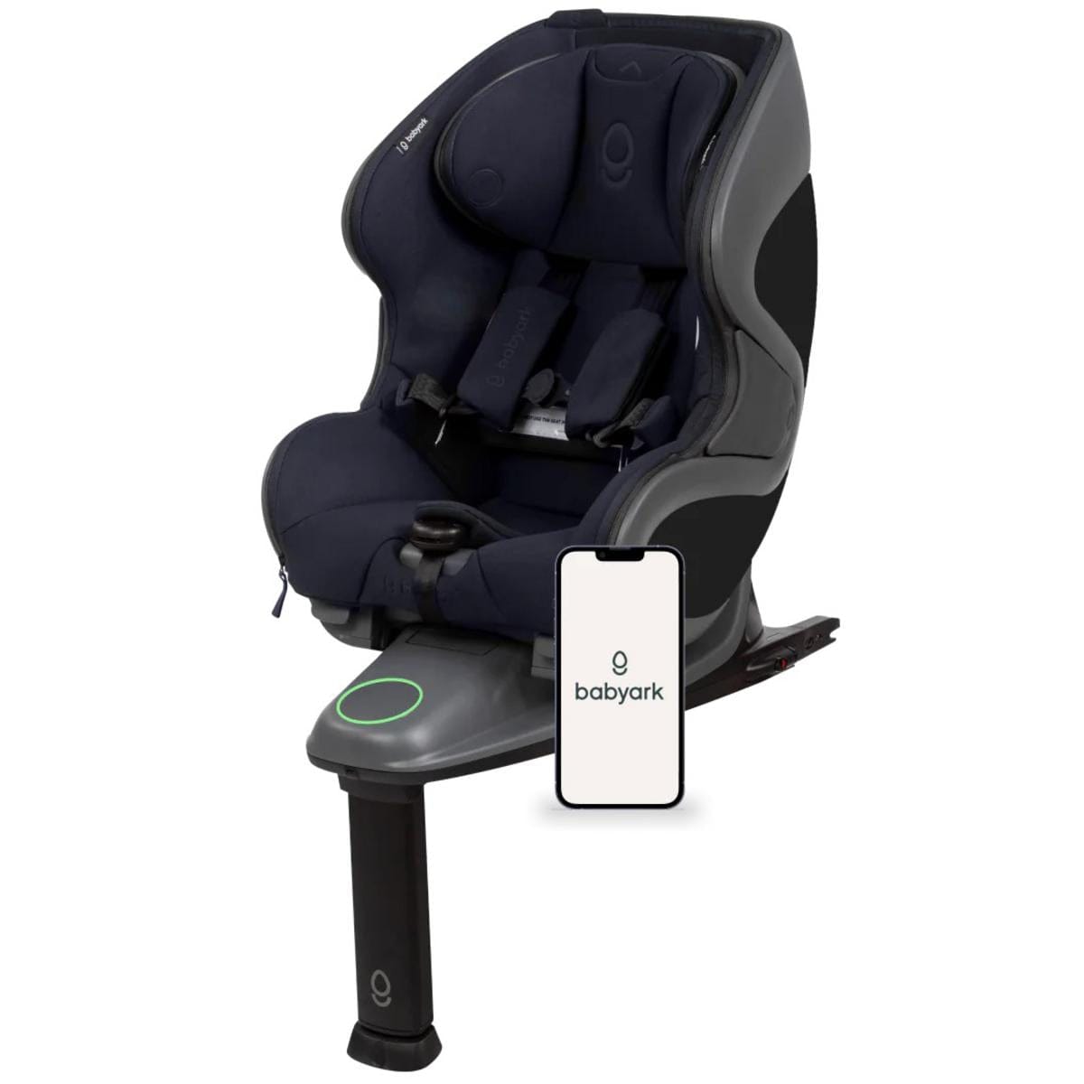 Babyark Convertible Car Seat, Smart - Charcoal Grey / Midnight Blue