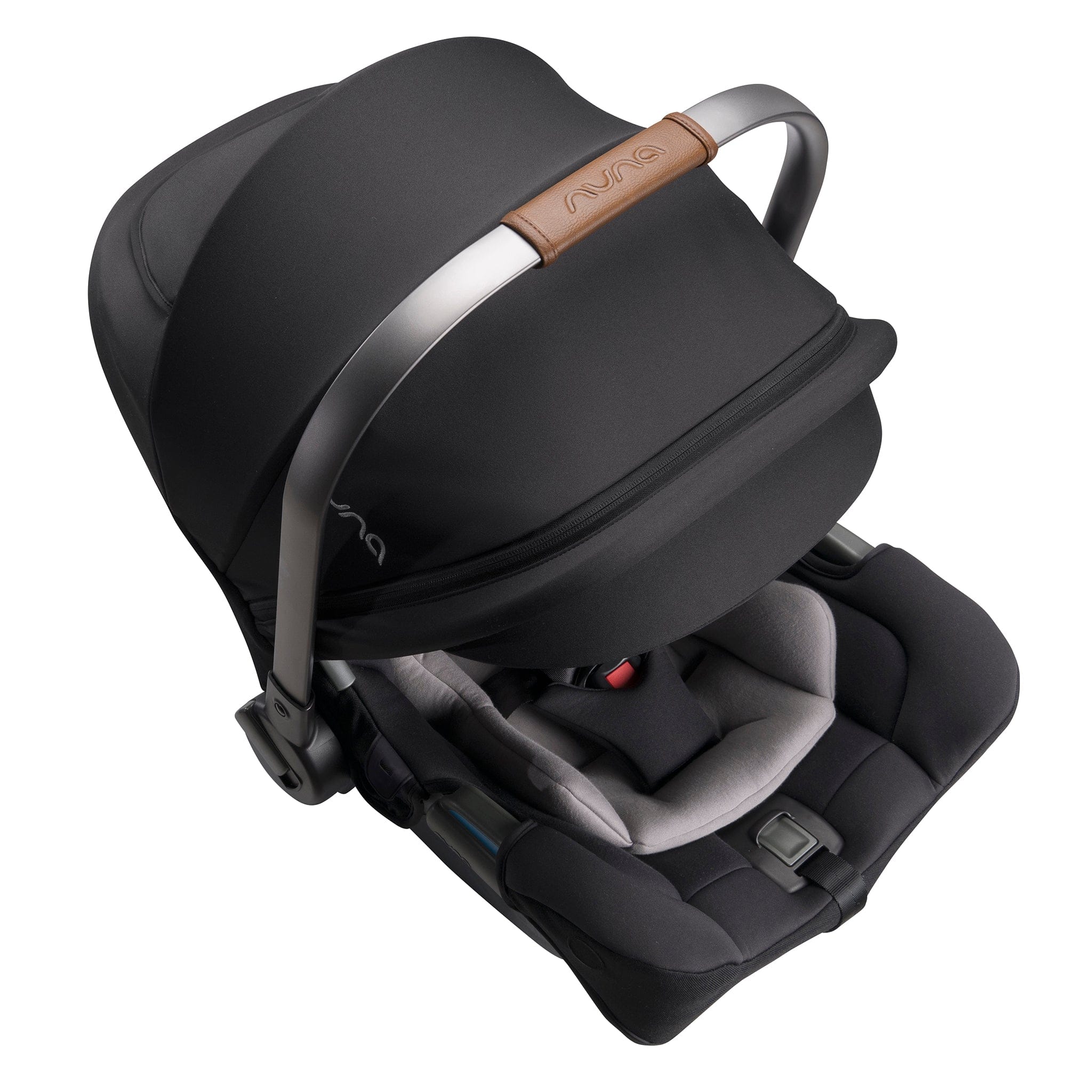 Nuna PIPA RX Infant Car Seat + RELX Base with Load Leg - Caviar - 图片 6