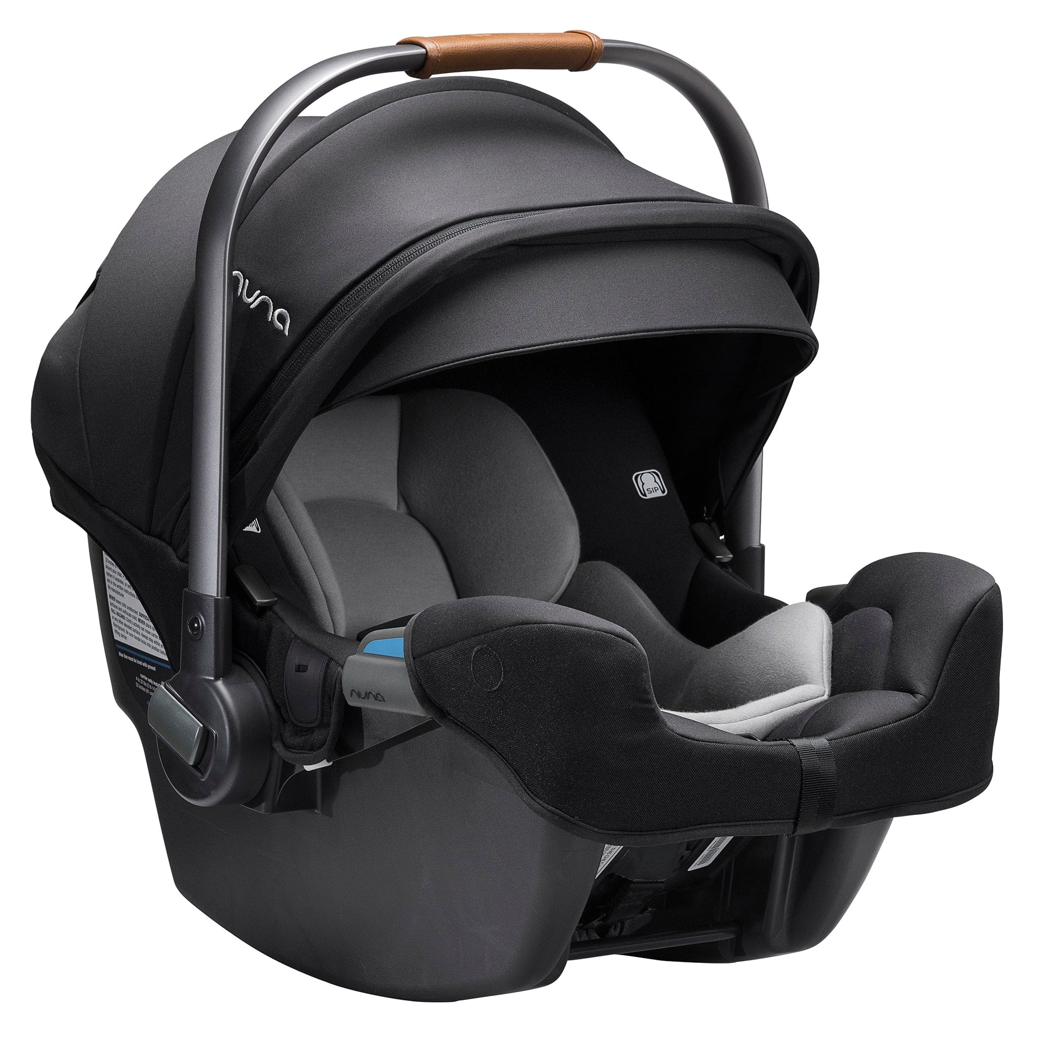 Nuna PIPA RX Infant Car Seat + RELX Base with Load Leg - Caviar - 图片 7