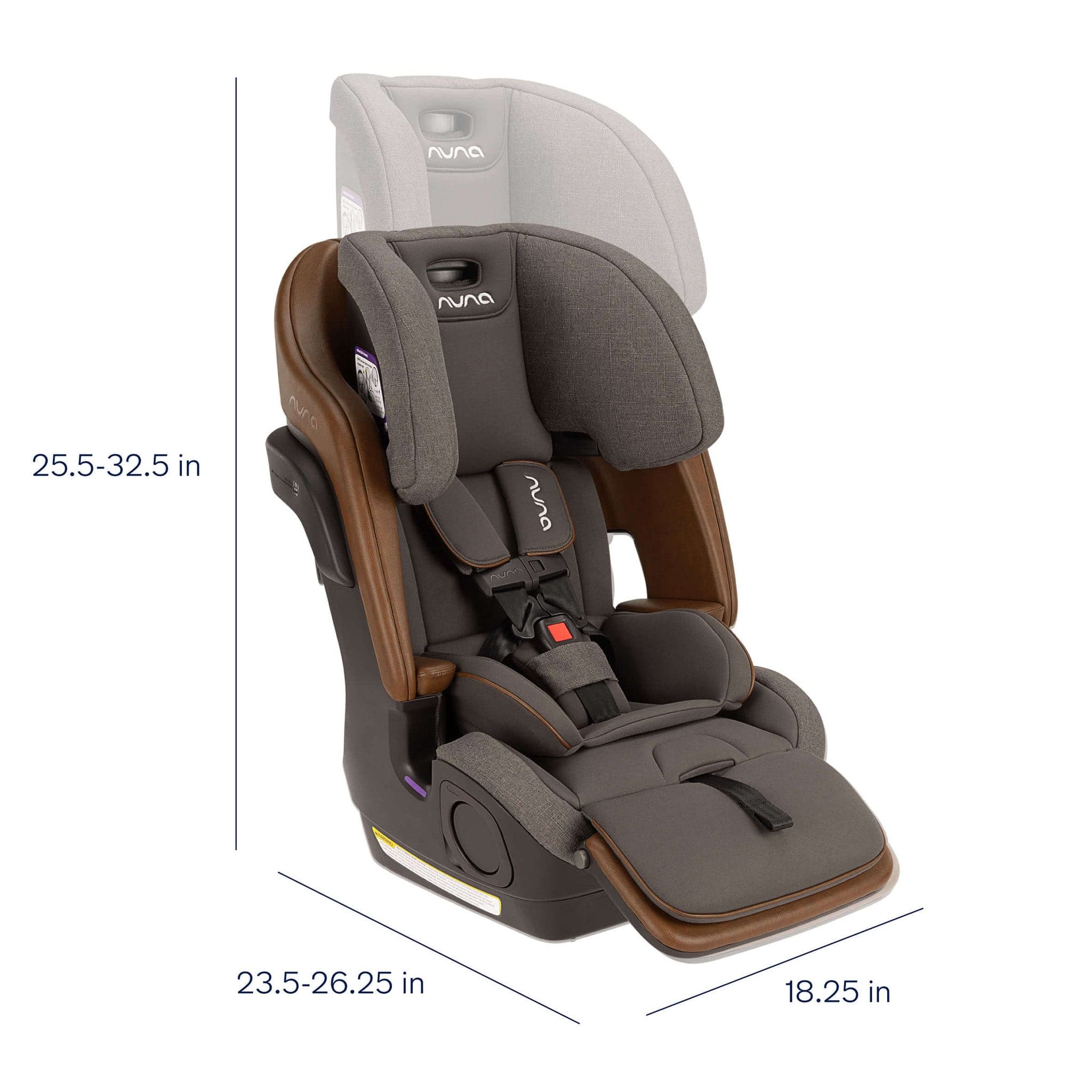 Nuna LUMN Harness to Booster Car Seat - Granite - 图片 9