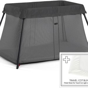 BabyBjörn Travel Crib Light Bundle - Black