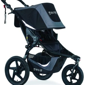 BOB Revolution Flex 3.0 Single Jogging Stroller - Graphite Black