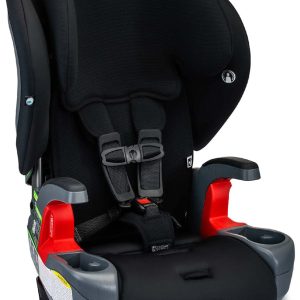 Britax Grow With You ClickTight Harness Booster Car Seat - Black Contour