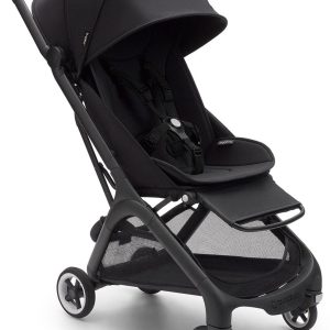 Bugaboo OPEN BOX Butterfly Complete Compact Stroller - Black / Midnight Black