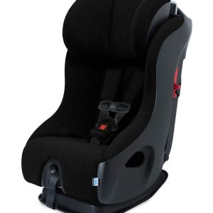 Clek Fllo Narrow Convertible Car Seat with Anti-Rebound Bar - Carbon (Jersey Knit)