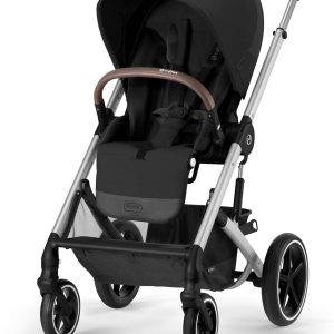 Cybex Balios S Lux 2 Stroller - Silver Frame / Moon Black