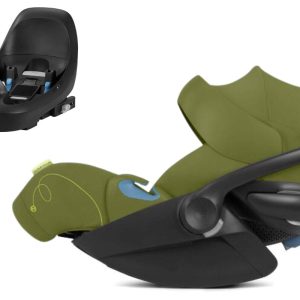 Cybex Cloud G Lux SensorSafe Comfort Extend Reclining Infant Car Seat - Nature Green