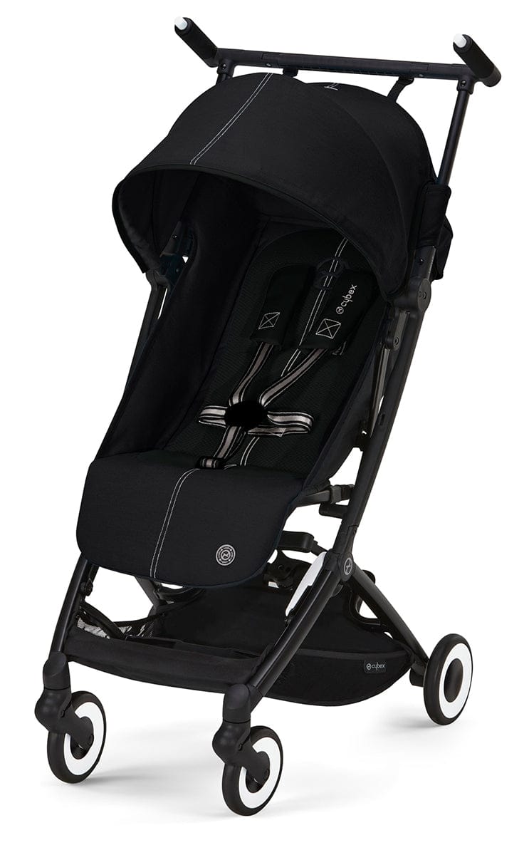 Cybex Libelle 2 Compact Stroller (WITHOUT 1 Pull Harness) - Moon Black