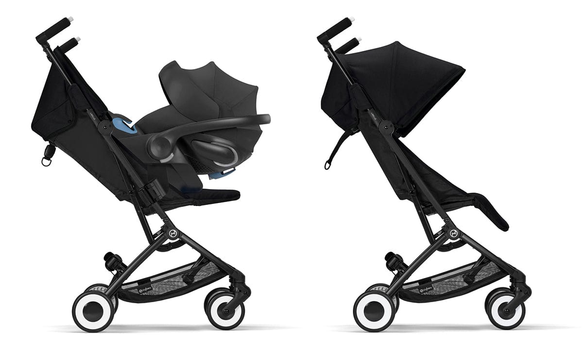 Cybex Libelle 2 Compact Stroller (WITHOUT 1 Pull Harness) - Moon Black - 图片 4