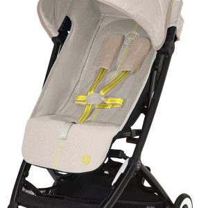 Cybex Libelle 2 Compact Stroller (with 1 Pull Harness) - Seashell White / Light Beige