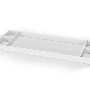 dadada Changing Tray for Austin + Boston + Kenton + Tribeca - White
