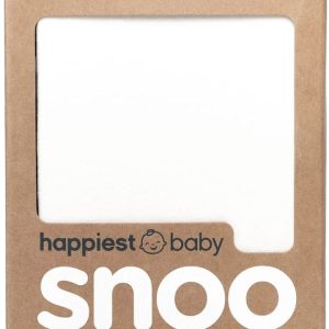 Happiest Baby SNOO Bassinet Fitted Sheet, Organic Cotton - White