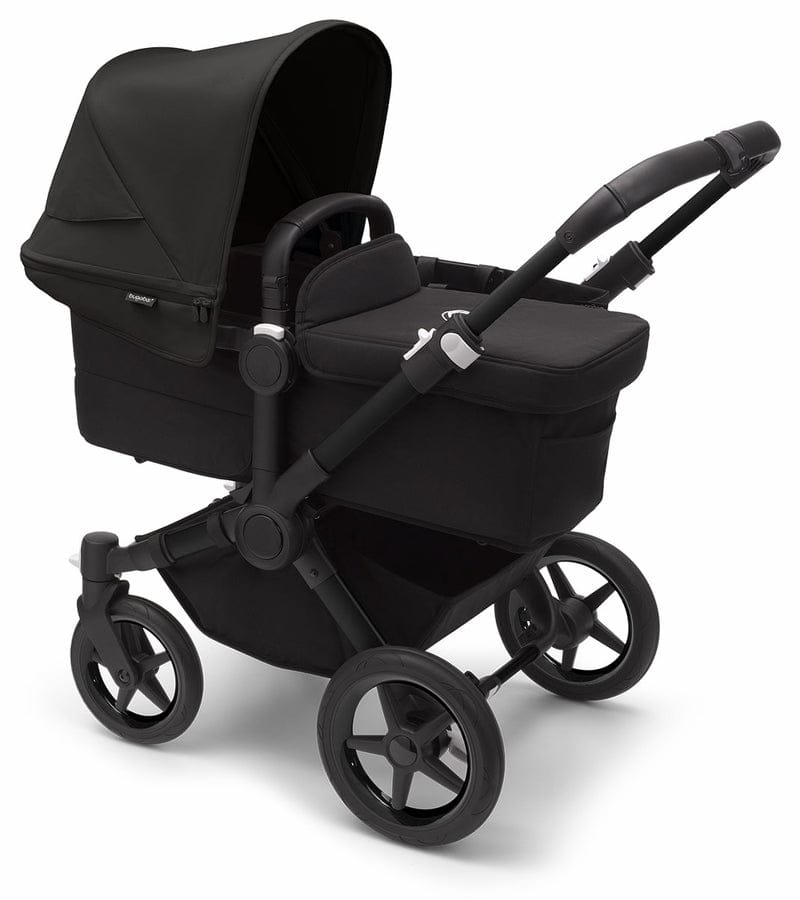 Bugaboo Donkey 5 Mono Complete Single-to-Double Stroller - Black / Midnight Black / Midnight Black - 图片 5
