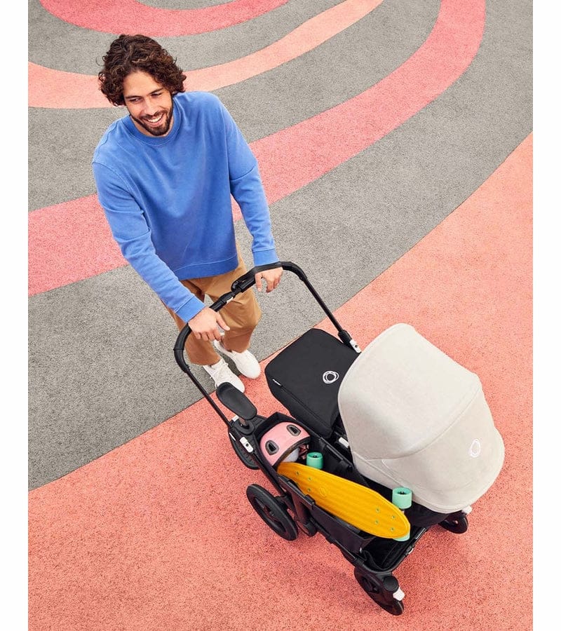 Bugaboo Donkey 5 Mono Complete Single-to-Double Stroller - Black / Midnight Black / Midnight Black - 图片 8