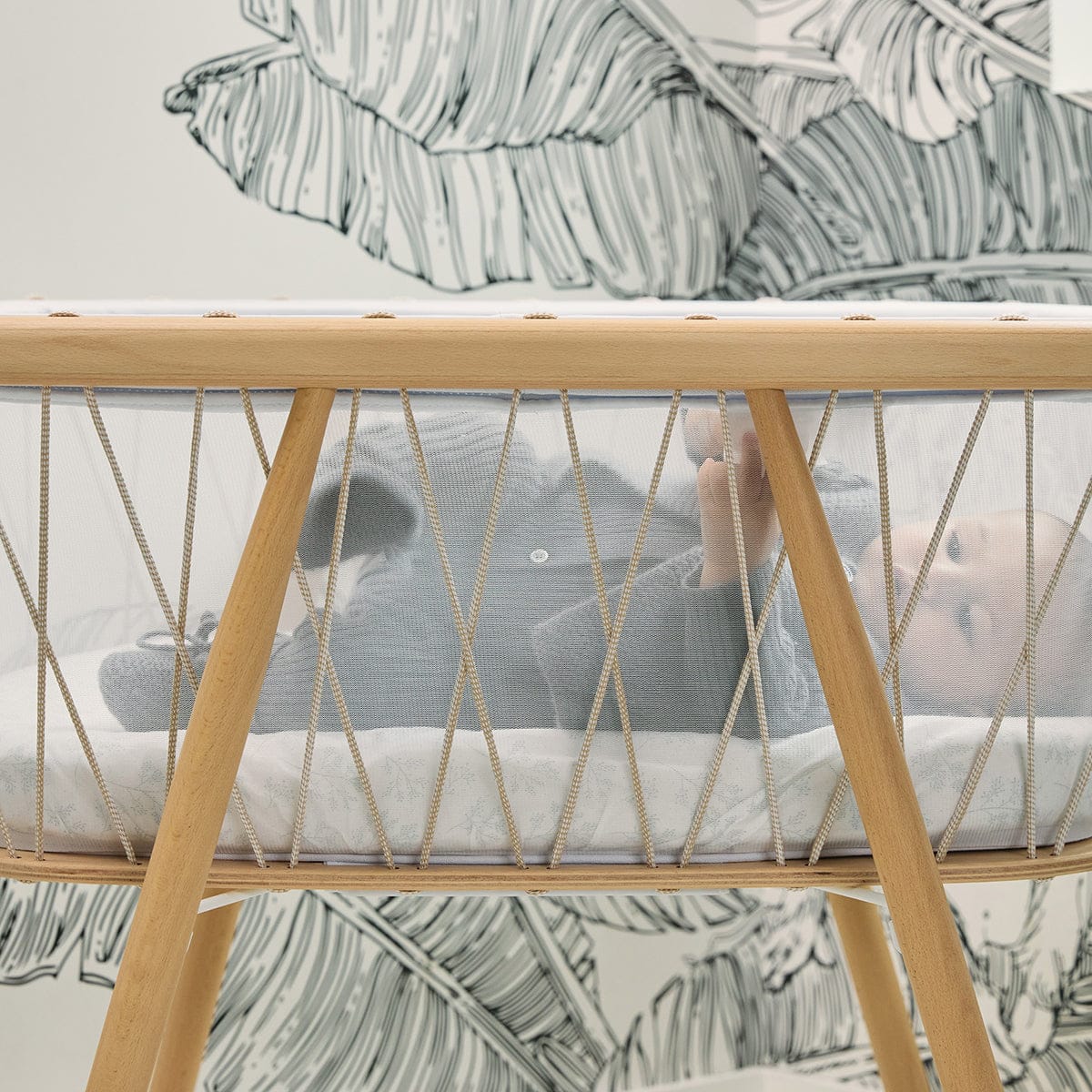 Charlie Crane KUMI Mesh Crib - Desert - 图片 5