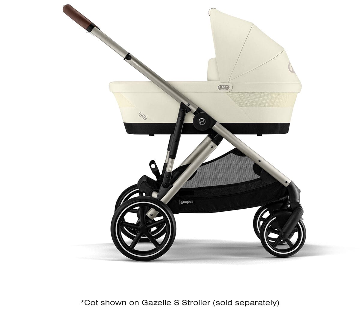 Cybex Gazelle S Cot - Seashell Beige - 图片 5