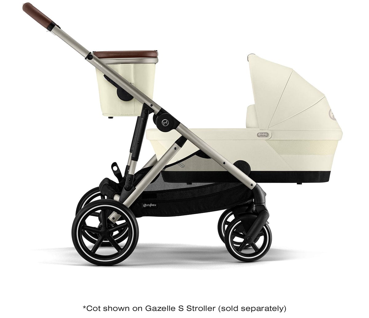 Cybex Gazelle S Cot - Seashell Beige - 图片 6