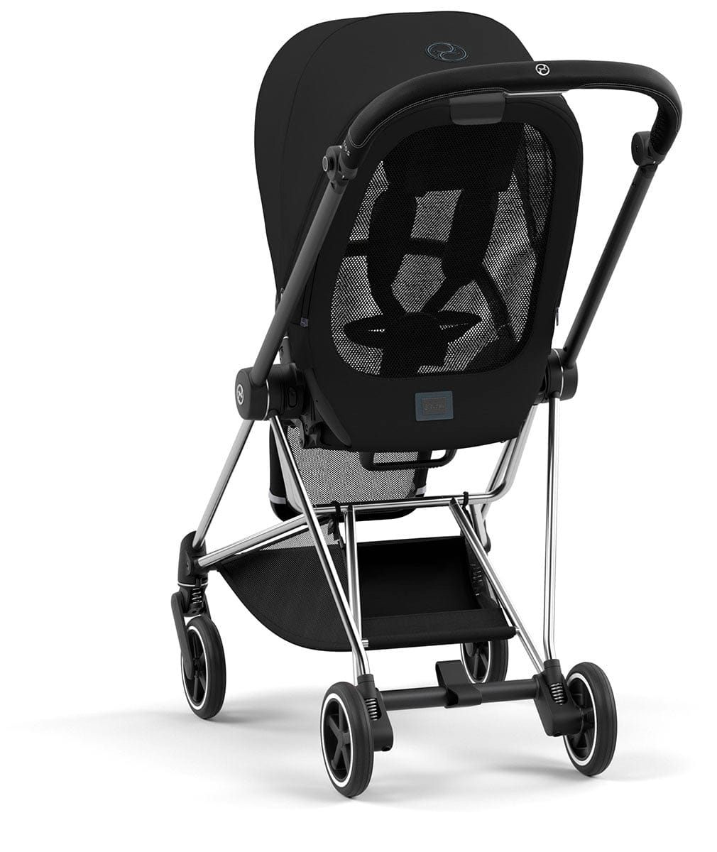 Cybex Mios 3 Stroller (One Box) - Chrome / Black / Deep Black - 图片 6