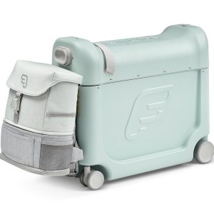 Stokke JetKids BedBox V3 Travel Bundle - Green Aurora