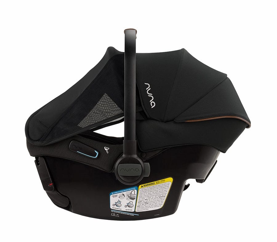 Nuna DEMI Next Stroller with Rider Board + PIPA urbn Baseless Infant Car Seat Travel System - Caviar - 图片 6