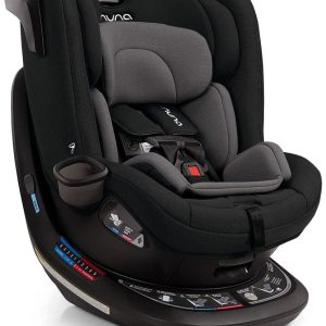 Nuna REVV Rotating Convertible Car Seat - Caviar