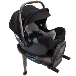 Nuna PIPA RX Infant Car Seat + RELX Base with Load Leg - Caviar