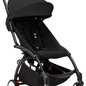 Stokke YOYO3 Ultra Compact 6+ Stroller (One Box) - Black / Black